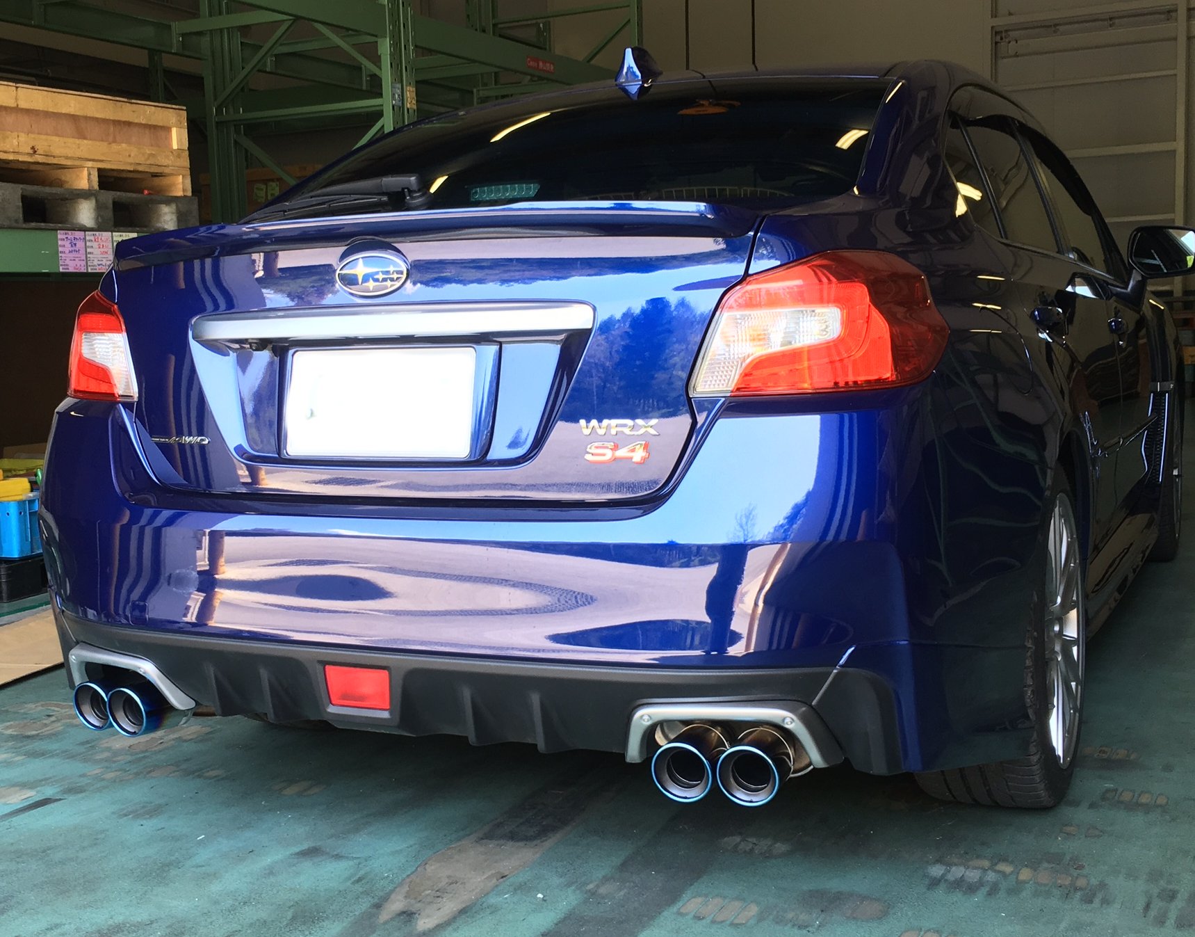 専用3/1  WRX STI VAB VAG エキゾーストフィニッシャー