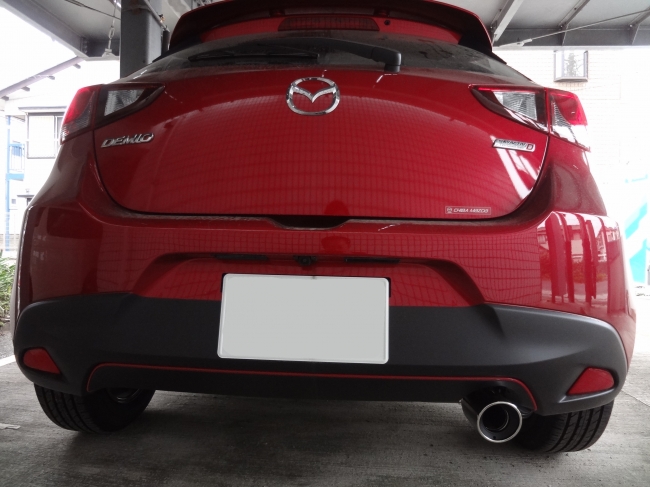 RE雨宮　デミオ MAZDA2 マフラー おまけ付き DJデミオ】社外品へのマフラー交換考【検討編】 - ティンクル