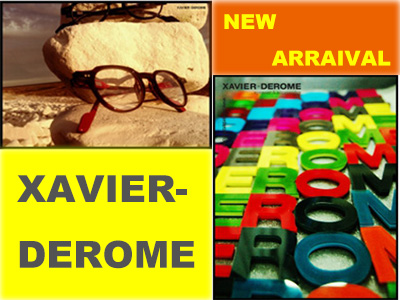 Xavier Derome新入荷！   GLOBE SPECS blog