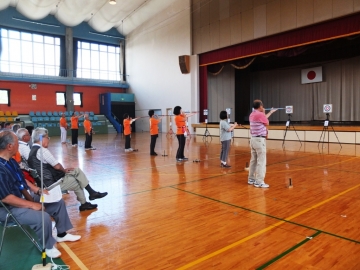 熊谷妻沼支部 第1回吹き矢交流大会