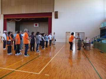 熊谷妻沼支部 第1回吹き矢交流大会
