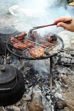 冬瓜豚の料理