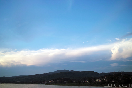 メコン川の空