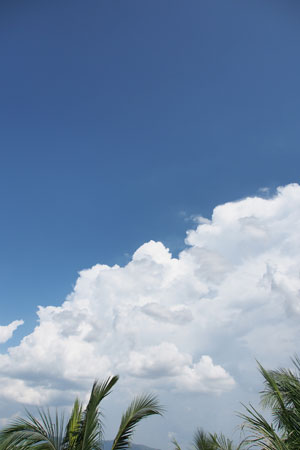 タイの空