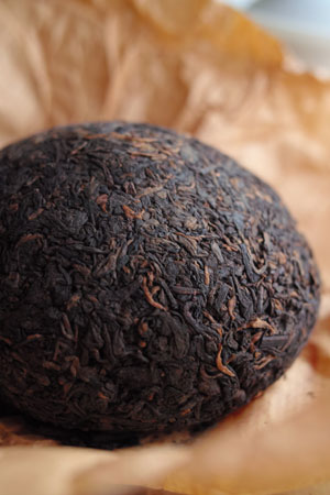 下関銷法沱茶90年代プーアル茶