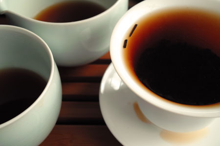 大益茶磚老茶頭06年プーアル茶