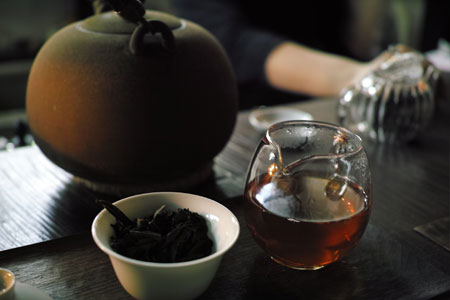 8582七子餅茶99年プーアル茶