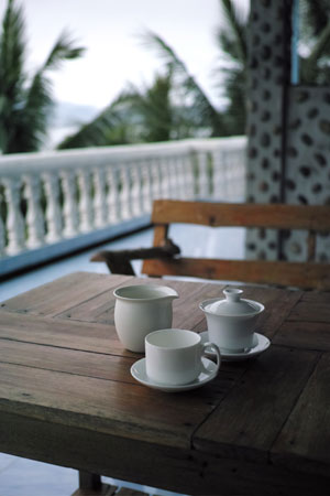 巴達章朗青餅2009年プーアル茶