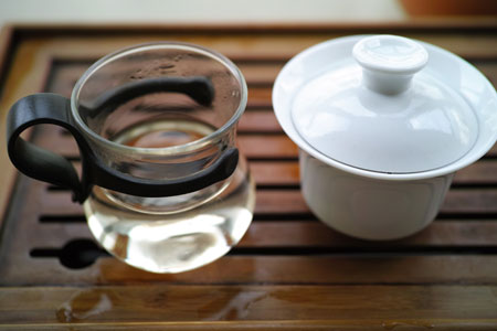 丁家老寨山頂の野生茶