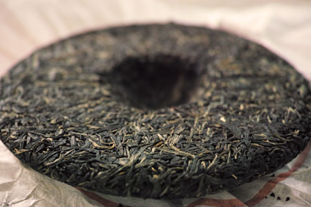 南糯山の餅茶