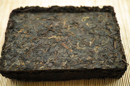 大益銷台熟茶磚90年代プーアル茶