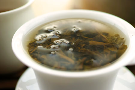 中茶牌65周年青磚03年プーアル茶