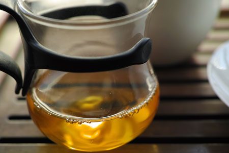 中茶牌65周年青磚03年プーアル茶