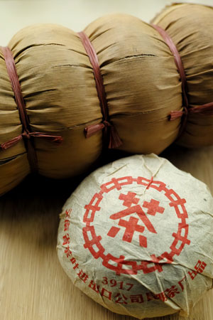 中茶牌3917沱茶93年プーアル茶