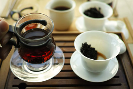 1999年の熟茶プーアル茶
