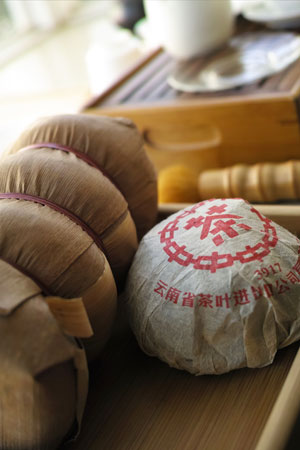 中茶牌3917沱茶93年プーアル茶