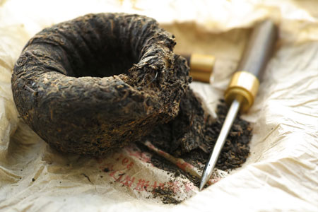 中茶牌3917沱茶93年プーアル茶