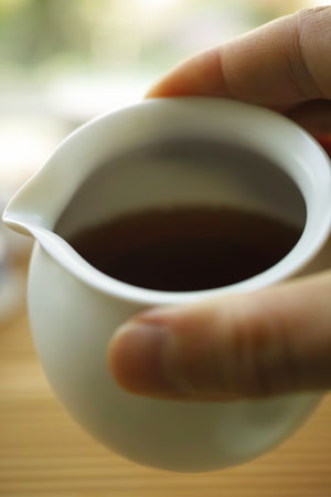 白磁の茶海