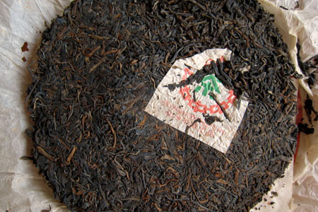7542七子餅茶90年代初期プーアル茶