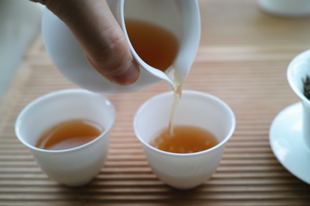 中茶牌65周年青磚03年プーアル茶