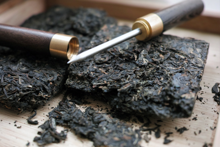中茶牌65周年青磚03年プーアル茶