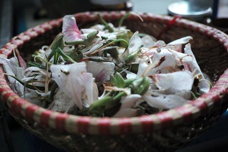 食べる花