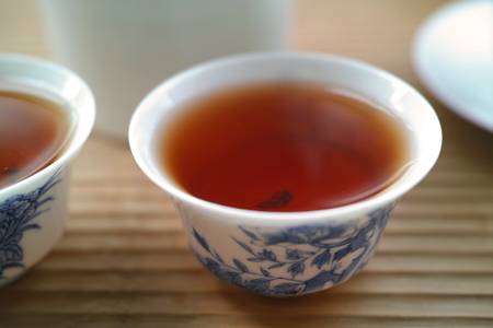 7581荷香茶磚97年プーアル茶
