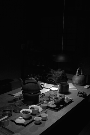岩茶の試飲