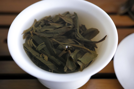 巴達古樹青餅2010年プーアル茶
