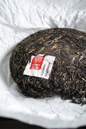 巴達章朗青餅2009年プーアル茶