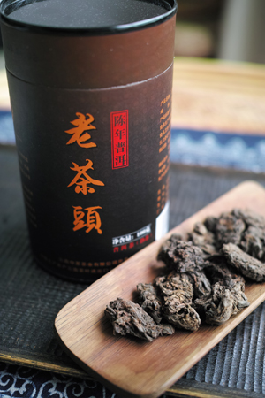 老茶頭熟茶プーアル茶