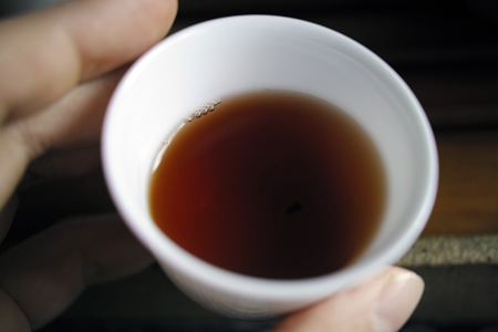 下関銷法沱茶90年代プーアル茶