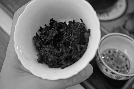 楊姐の老茶頭1990年代プーアル茶