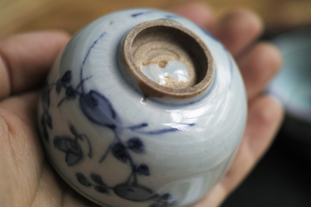 清代の茶杯