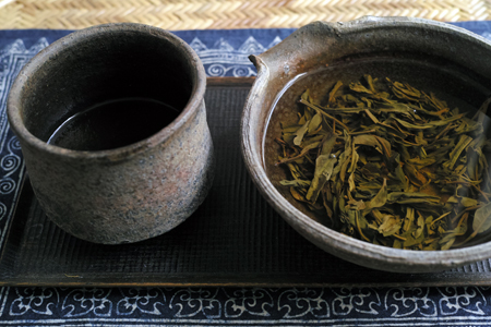 緑印プーアール茶