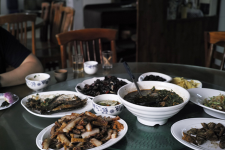 ダイ族料理