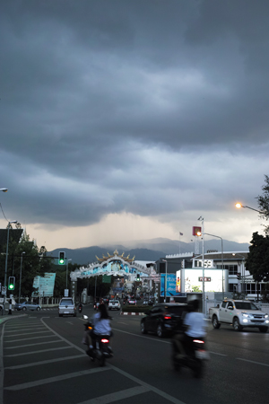 チェンマイの雲