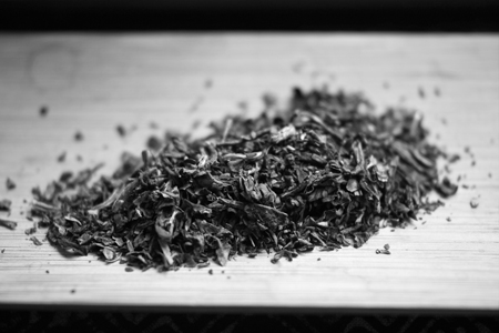 一扇磨単樹A春の散茶2015年プーアル茶