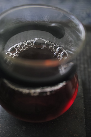 巴達山熟紅茶2010年泡茶2