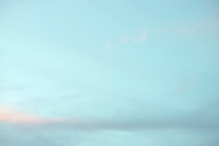 夕焼けの空
