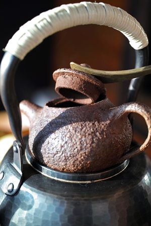 茶壺の中