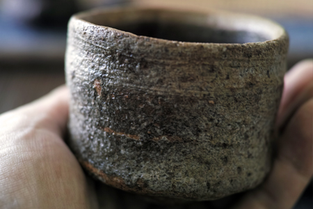 チェコ土の茶杯