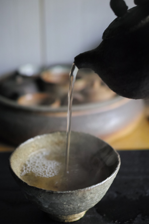 お茶淹れ