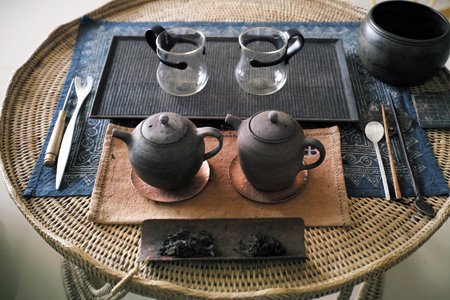 西双版納の茶机