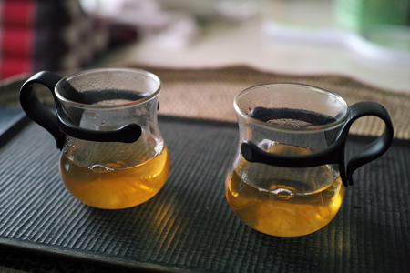 酸っぱいお茶