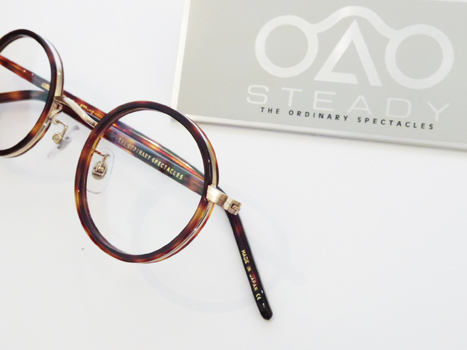 THE ORDINARY SPECTACLES 　メガネ STEADY 新作と定番の入荷 | 『会心の一本』