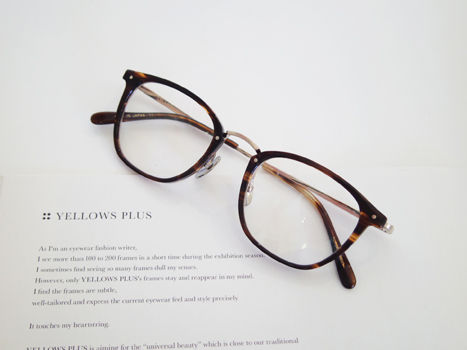 ■YELLOWS PLUS ■ MORGAN ■ C234W YELLOWS PLUS｜MORGAN - 234W｜PRODUCT｜Continuer Inc.｜メガネ