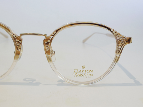 M*T様 【極上美品】CLAYTON FRANKLIN クレイトンフランクリン CLAYTON FRANKLIN クレイトンフランクリンCF−743 49◻︎19 colorｰBK