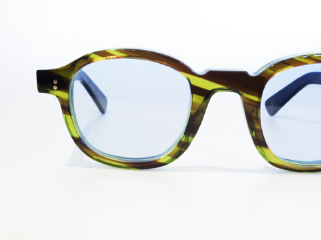 Lesca LIMITED サングラス BRUT PANTO 8ｍｍ Lesca LUNETIER】BRUT PANTO 8mm Upcycling Acetate LIMITED