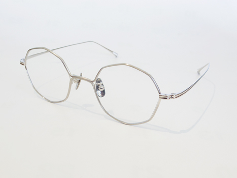 YUICHI TOYAMA シルバー オーバル サングラス YUICHI TOYAMA. 22-2023 AW 